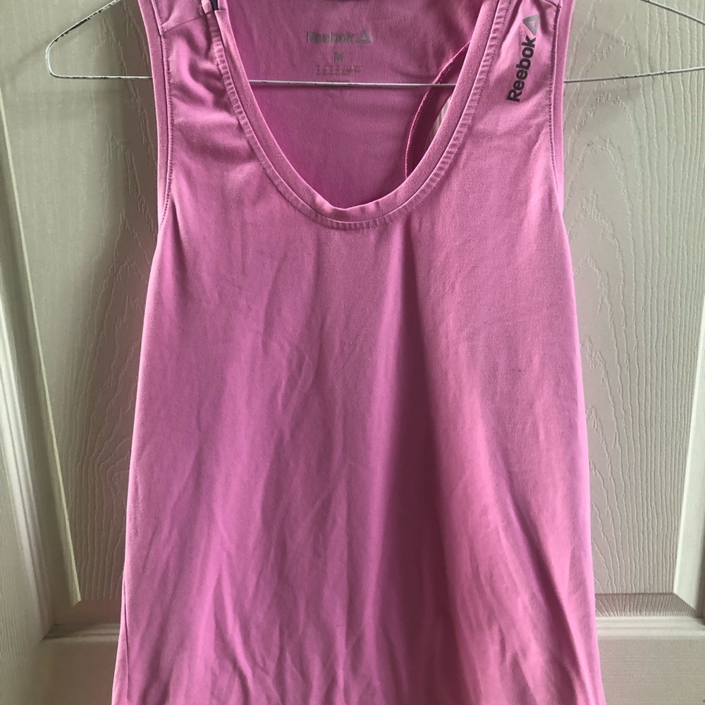 Reebok Women's Pink Tank Top